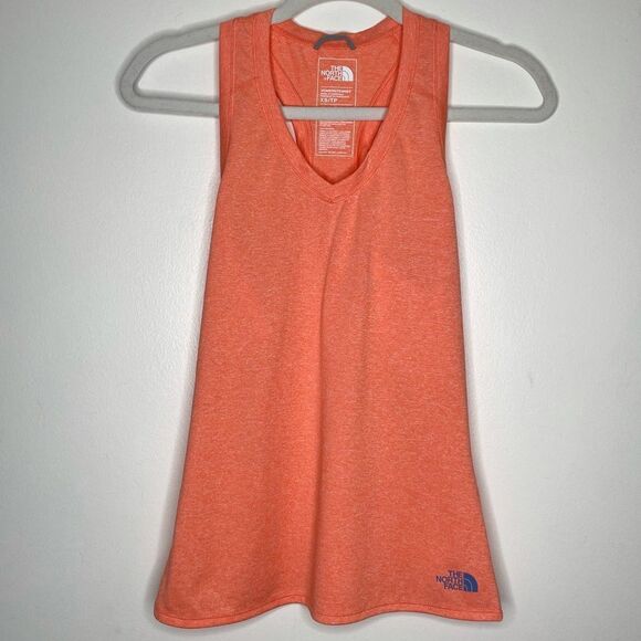 The North Face Orange Coral Razorback Tank Top‎ - Picture 1 of 8